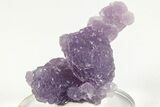 Purple, Sparkly Botryoidal Grape Agate - Indonesia #209082-1